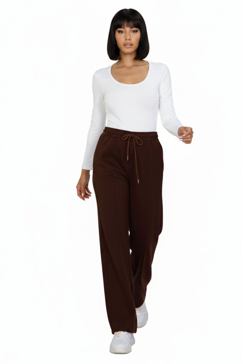 Security παντελόνι φόρμας φούτερ καφέ - Image 2