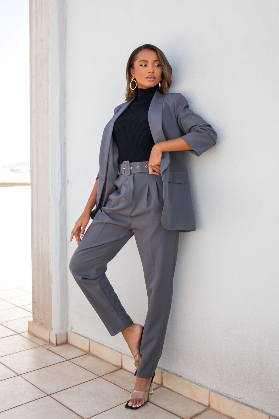 Solea αμάνικο τοπ ριπ μαύρο - Image 5