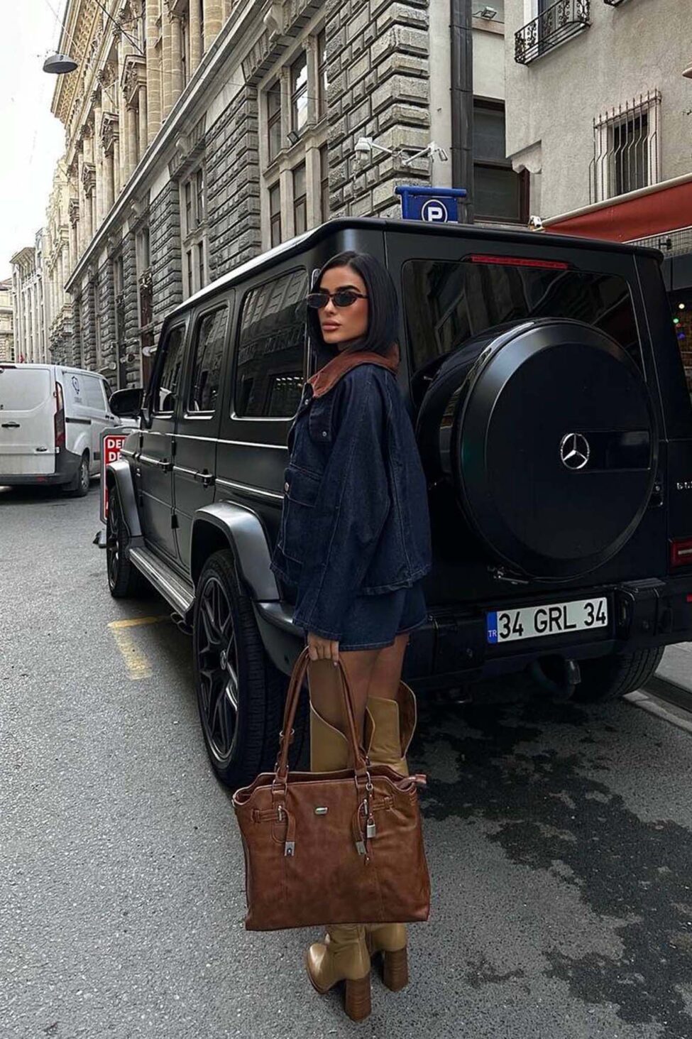 Soryn τζιν τζάκετ μπλε σκούρο - Image 2