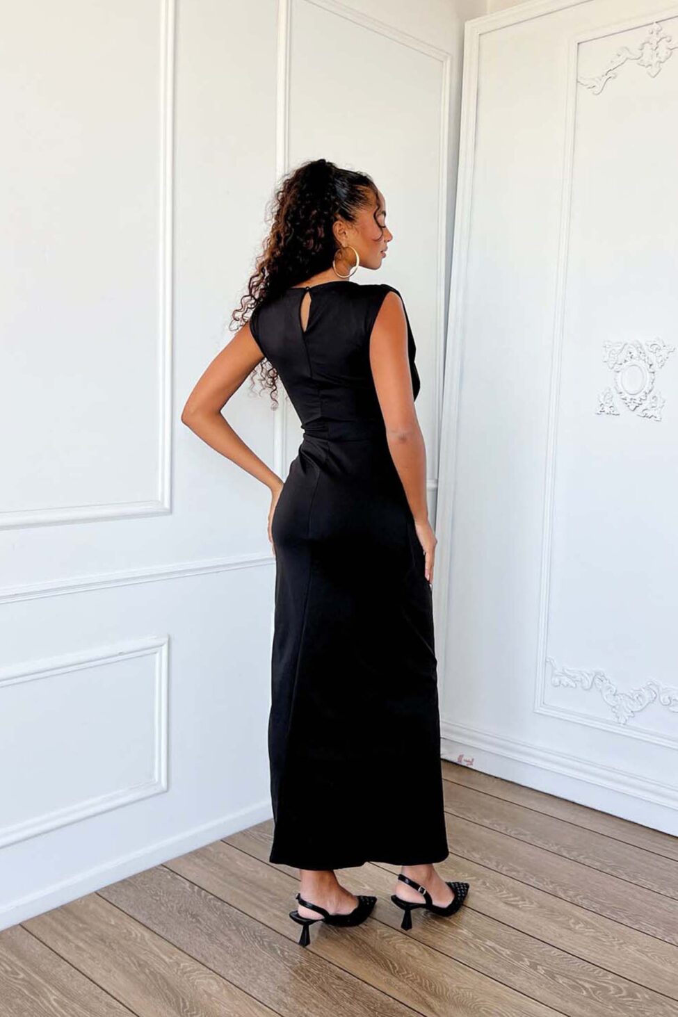 Starlit Φόρεμα Μάξι μαύρο - Image 4