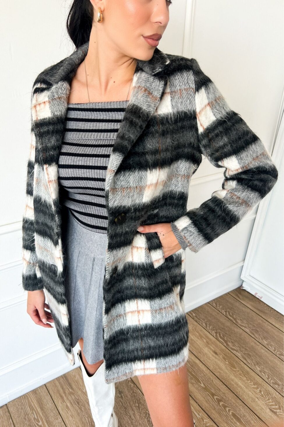 Timor παλτό γκρι - Image 3