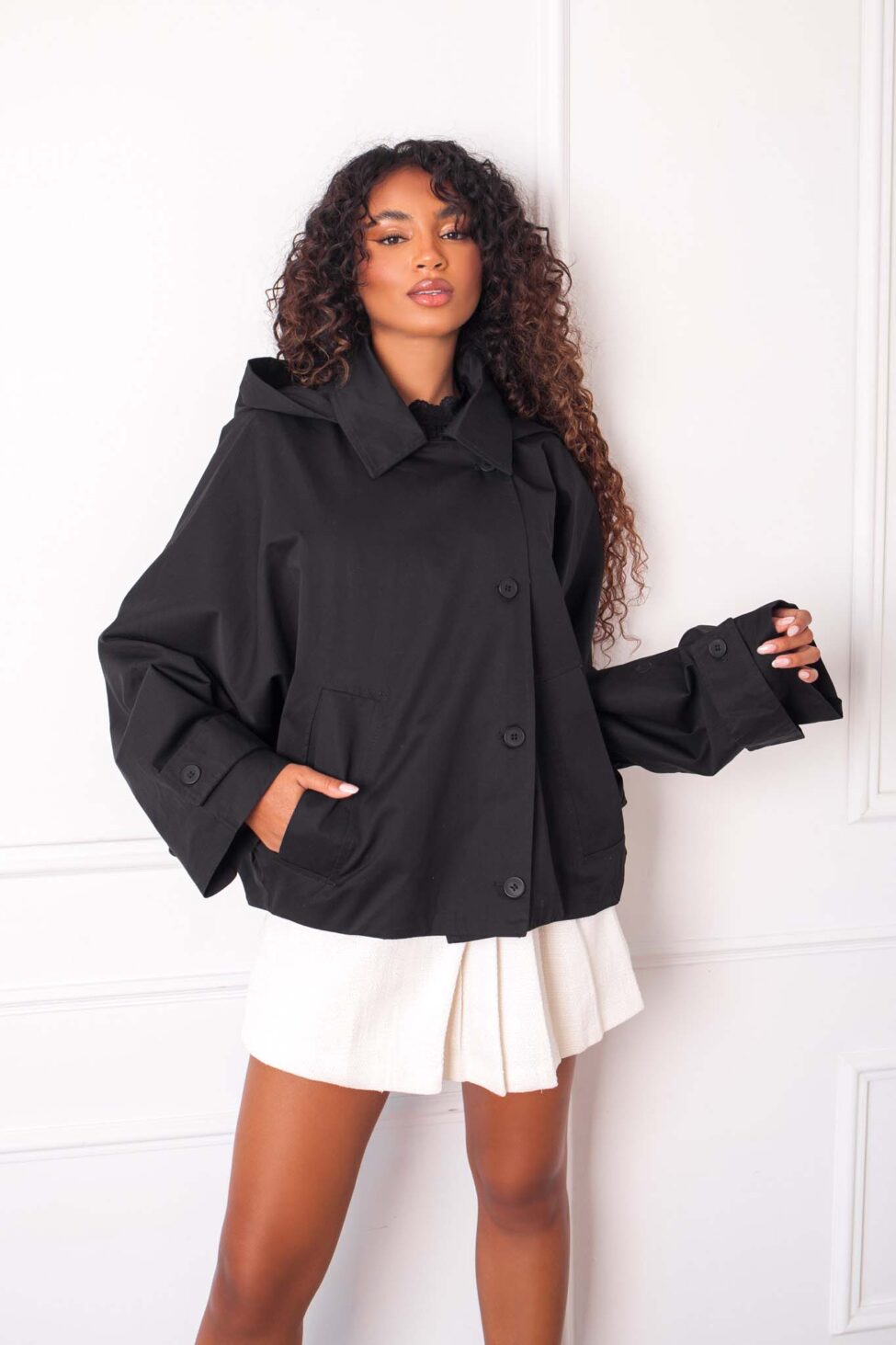 Vayana λεπτό μπούφαν μαύρο - Image 2