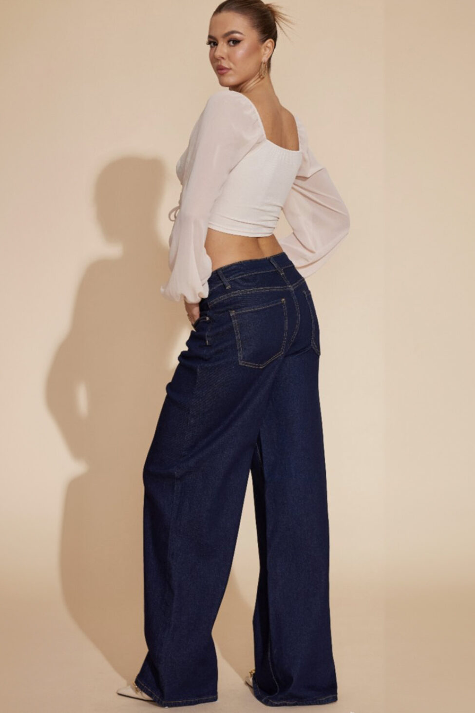 Aby τζιν παντελόνι μπλε - Image 2