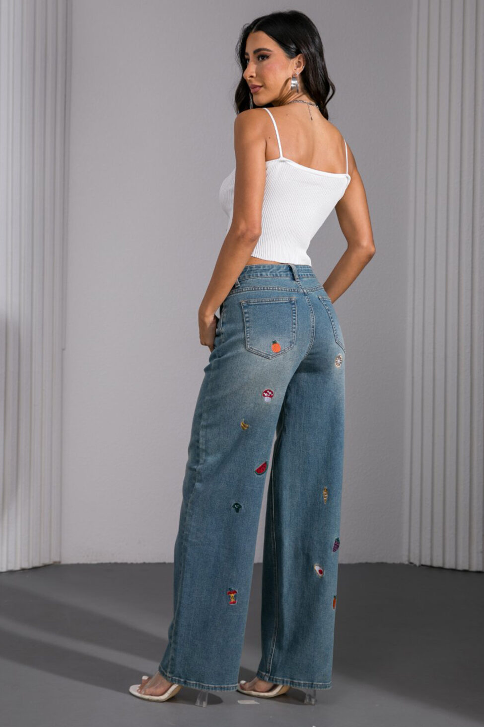 Alison τζιν παντελόνι μπλε - Image 2