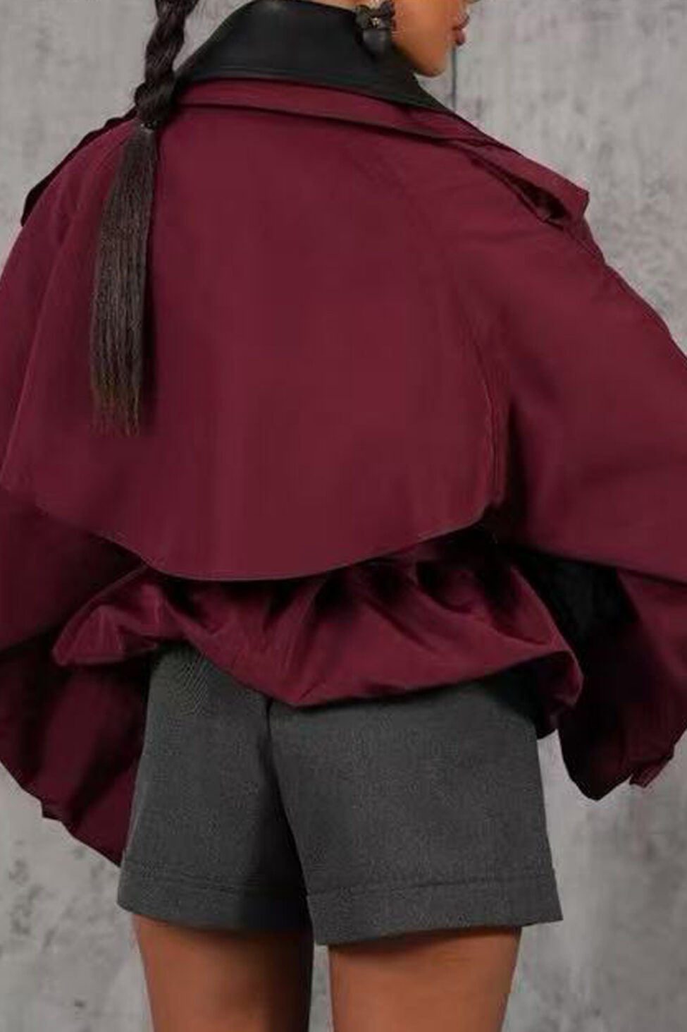 Benny τζάκετ μπορντό - Image 2