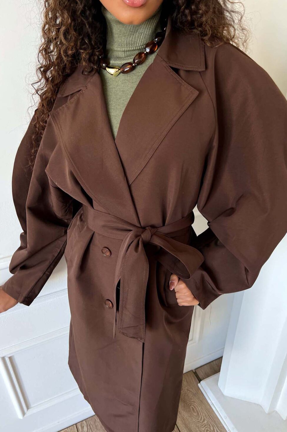 Blaze καπαρντίνα καφέ - Image 3