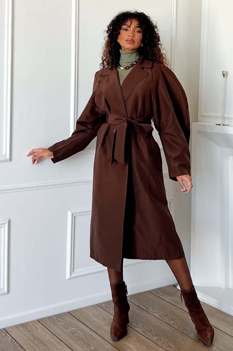 Blaze καπαρντίνα καφέ - Image 4