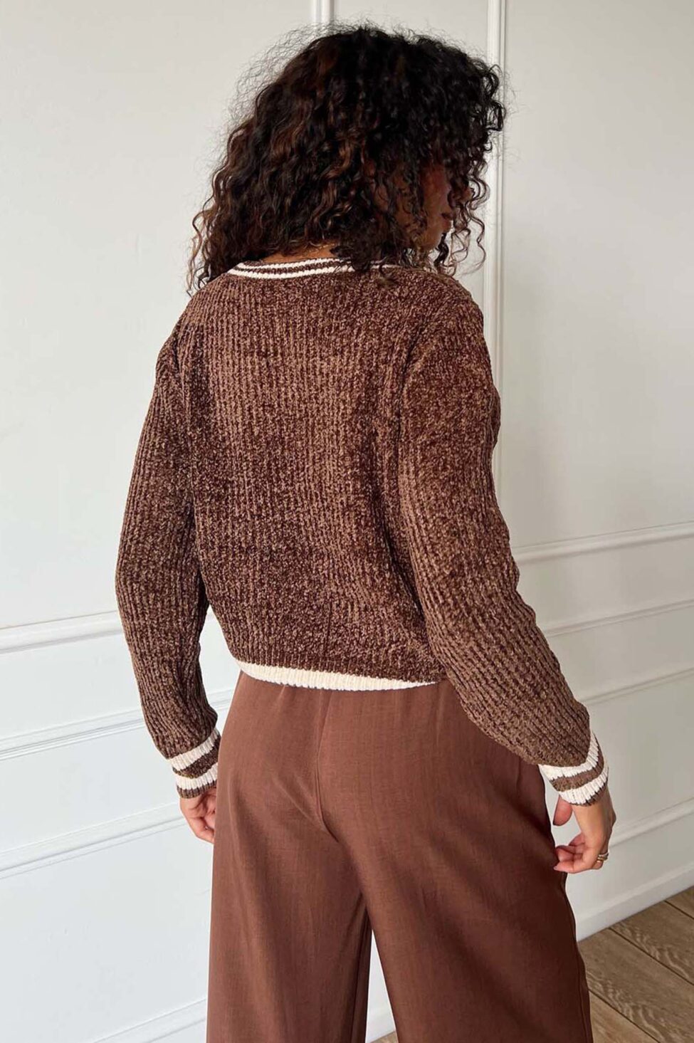 Brett πουλόβερ καφέ - Image 3