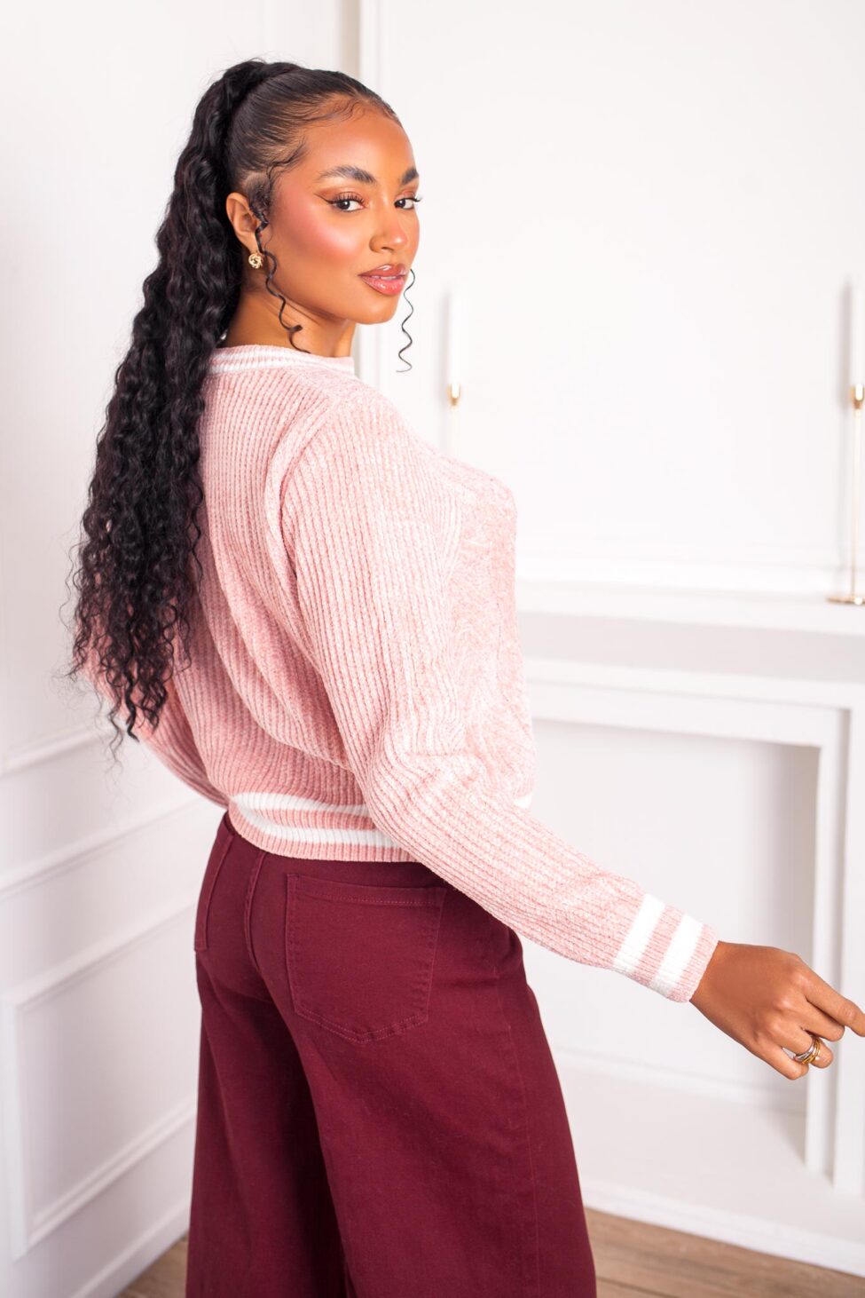 Brett πουλόβερ σομόν - Image 3