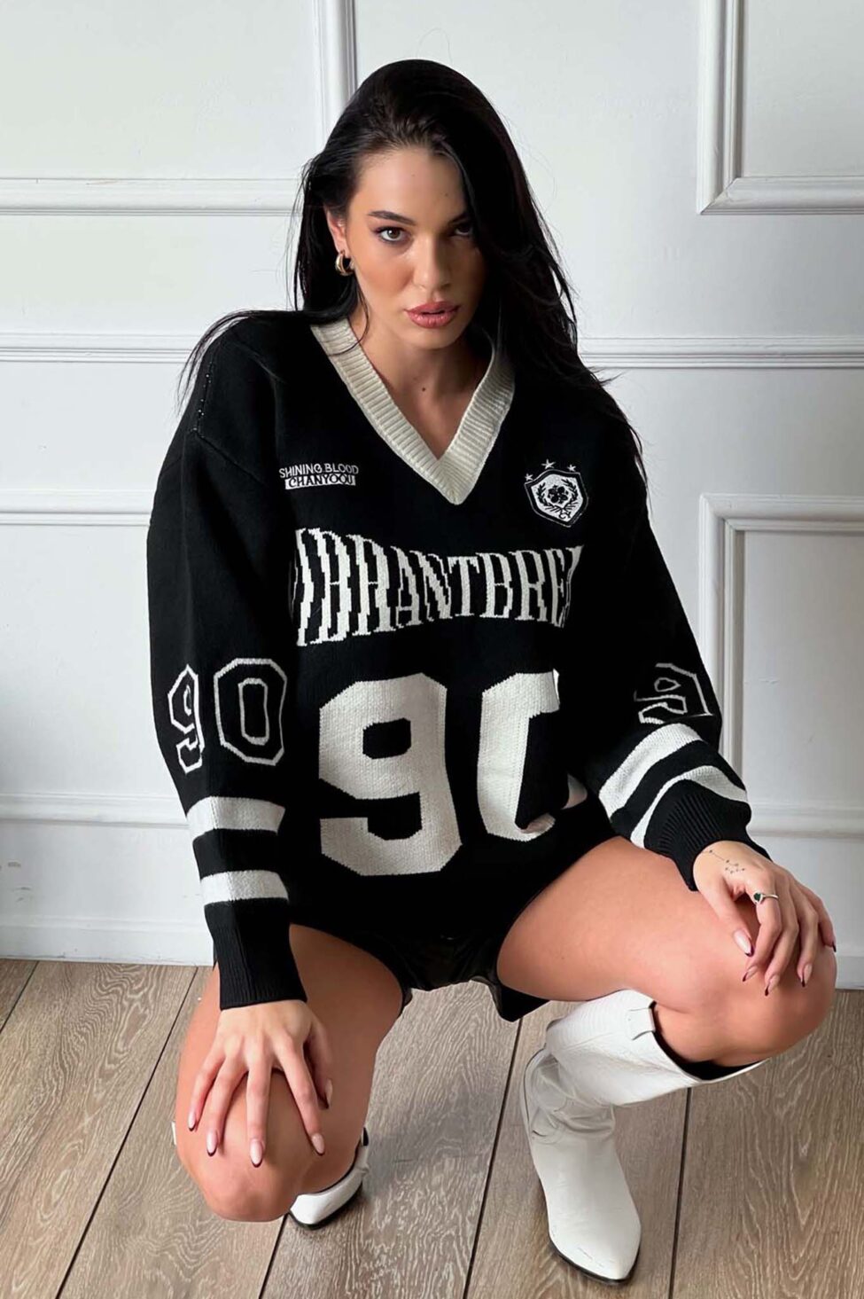 Champion πουλόβερ μαύρο - Image 3