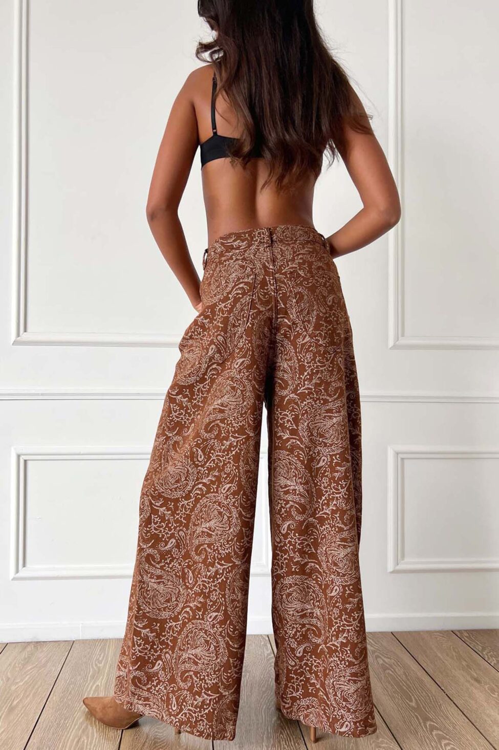 Cinnamon παντελόνι καφέ - Image 3