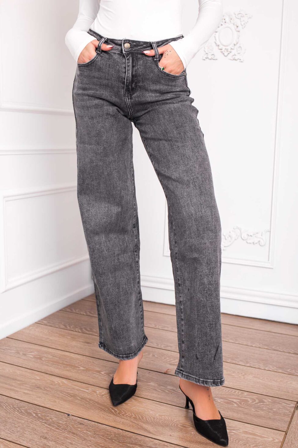 Coconut τζιν παντελόνι γκρι - Image 2