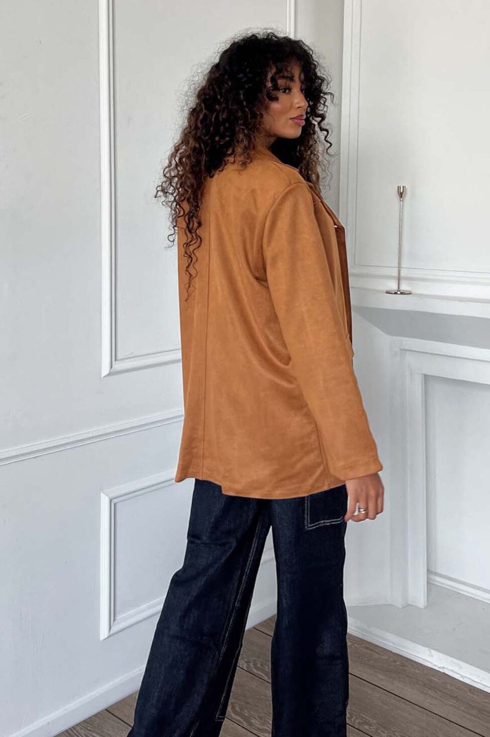 Dalton παλτό κάμελ - Image 3