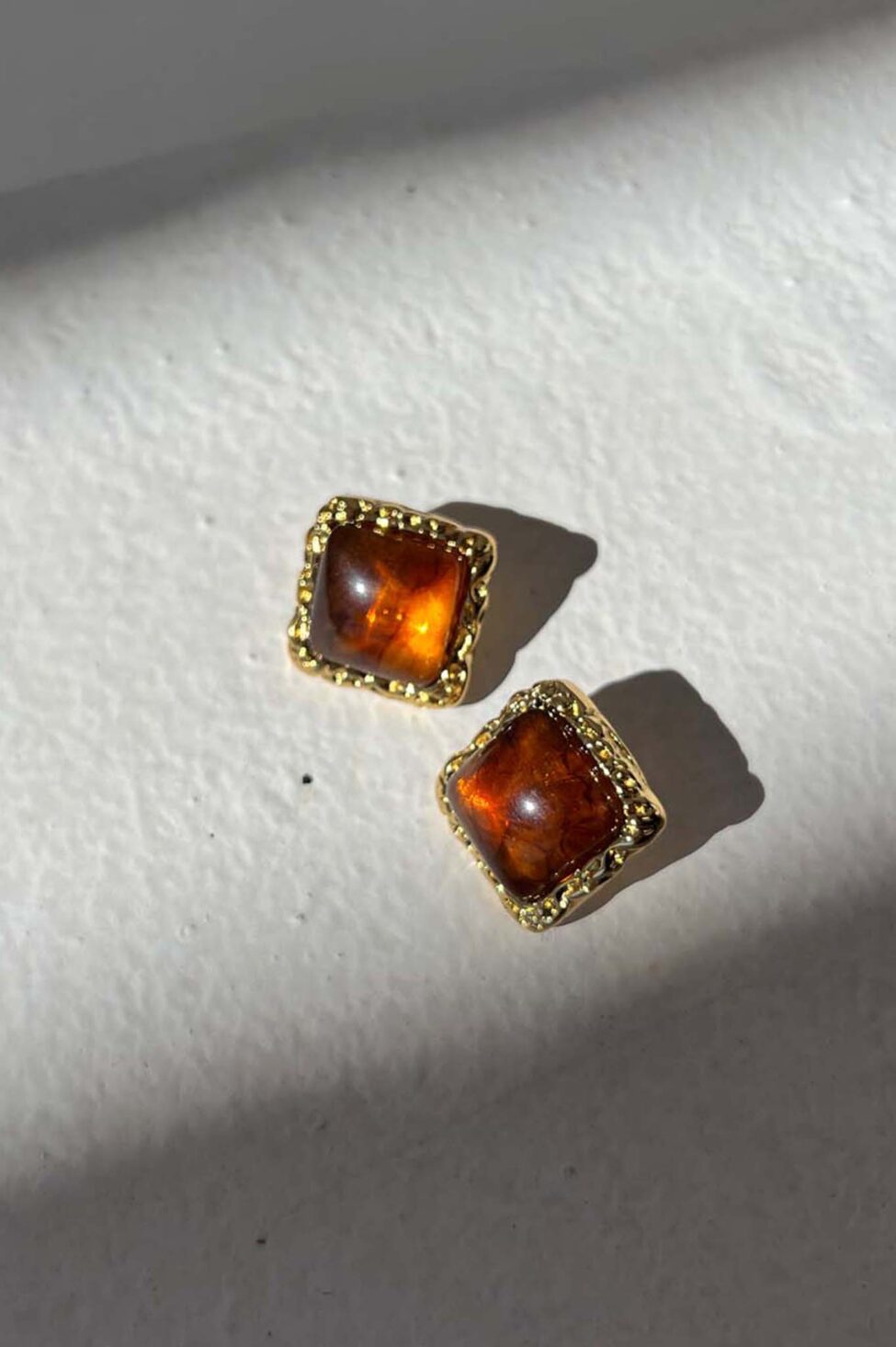 Dimi σκουλαρίκια καφέ - Image 2