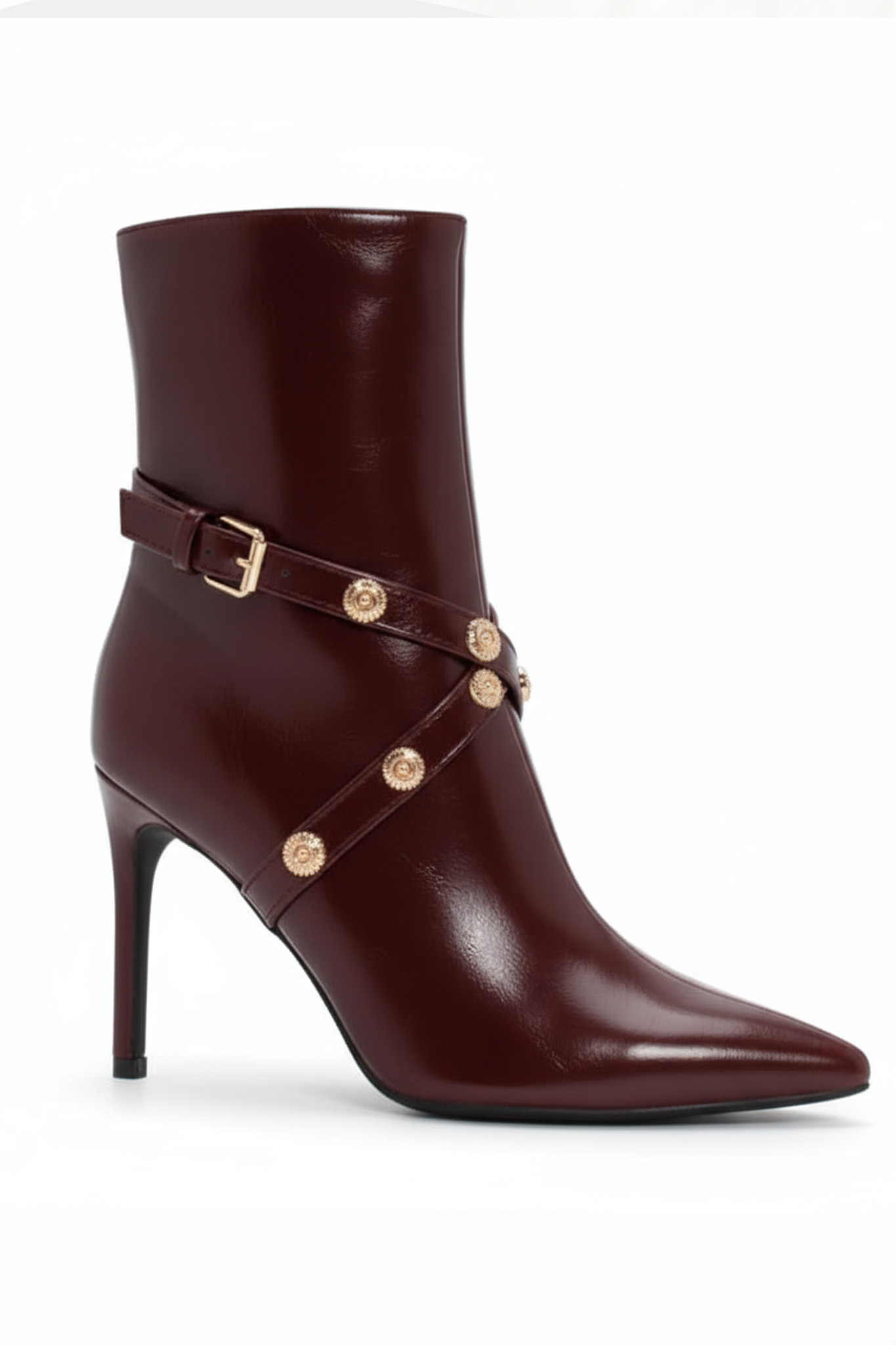 Elba μποτάκια μπορντό Elba μποτάκια μπορντό - Image 1