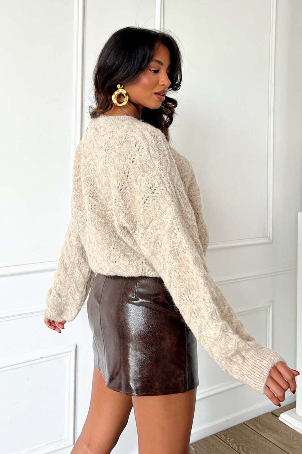 Eldar πουλόβερ εκρού - Image 3