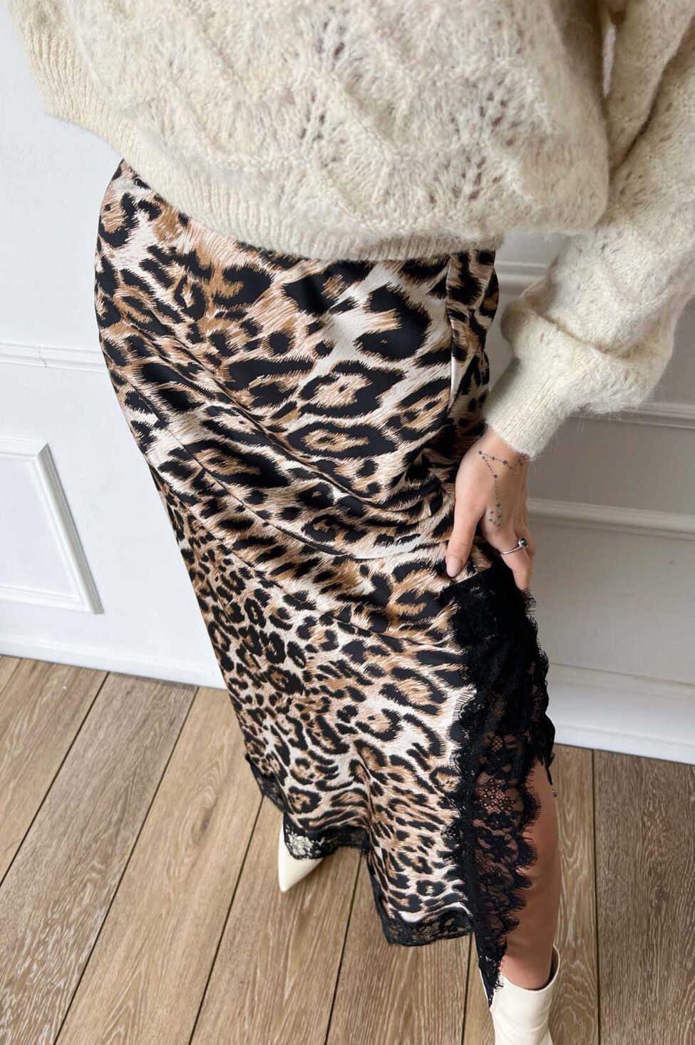 Feline μίντι φούστα λεοπάρ - Image 3