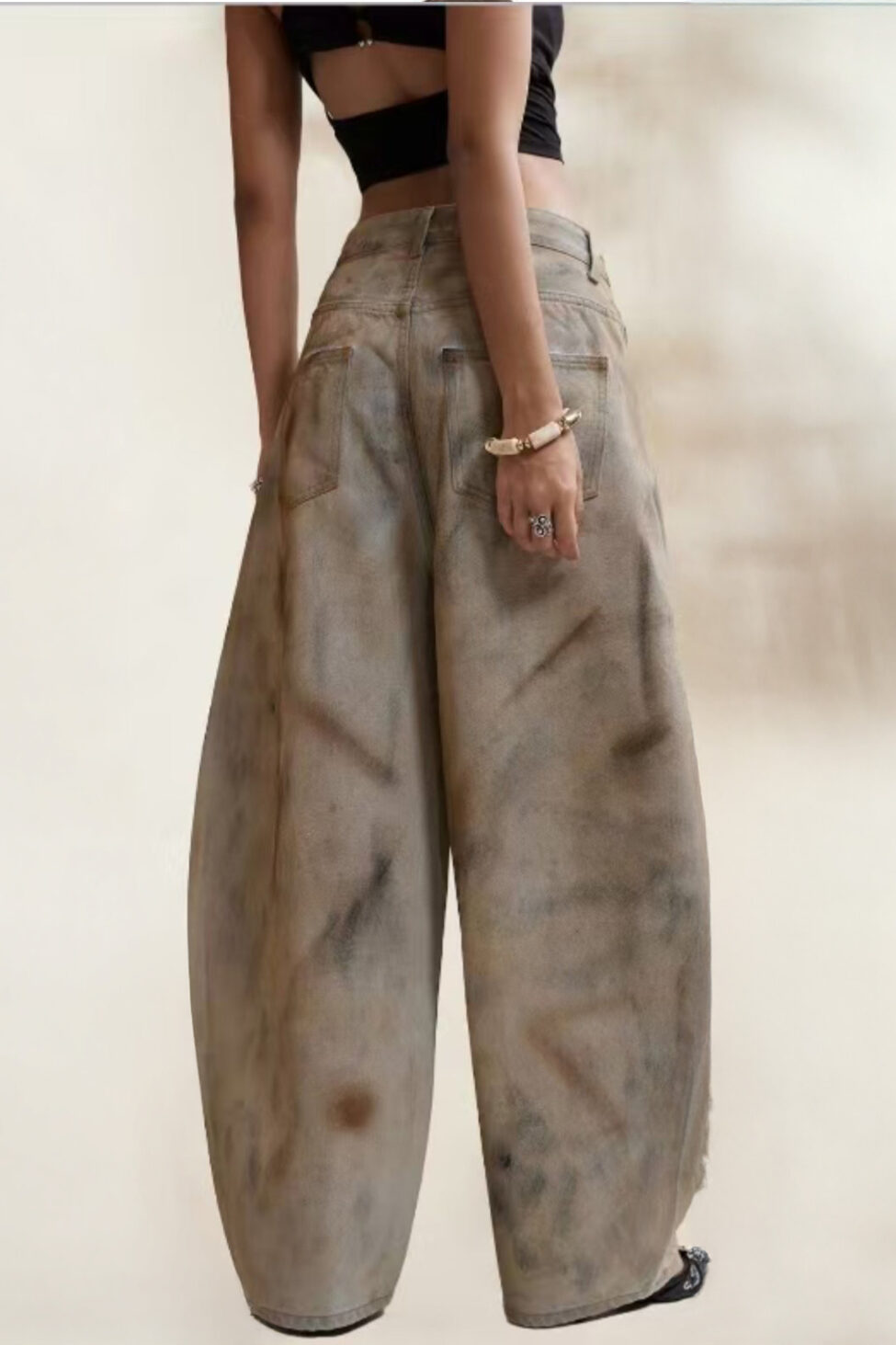 Larak τζιν παντελόνι γκρι - Image 2