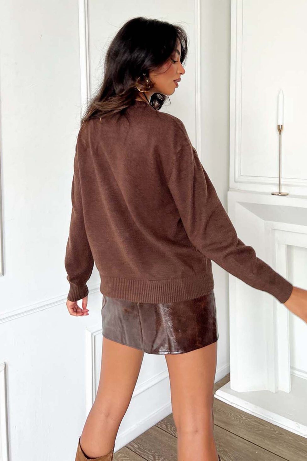 Little Bear πουλόβερ καφέ - Image 2