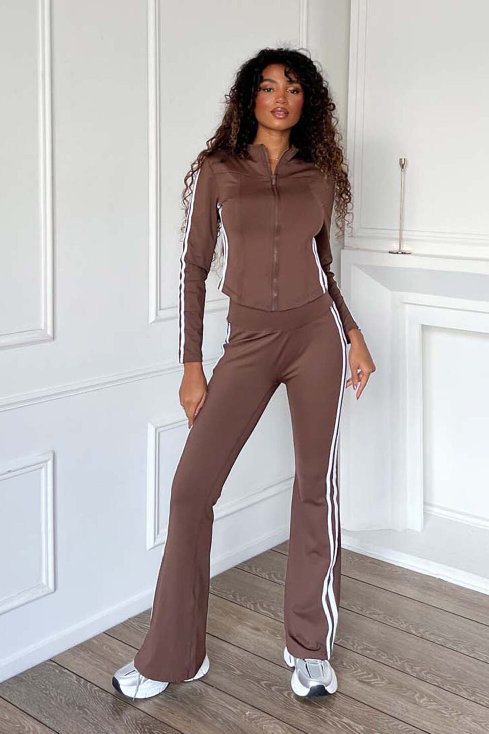 Lynne σετ αθλητική φόρμα καφέ - Image 2