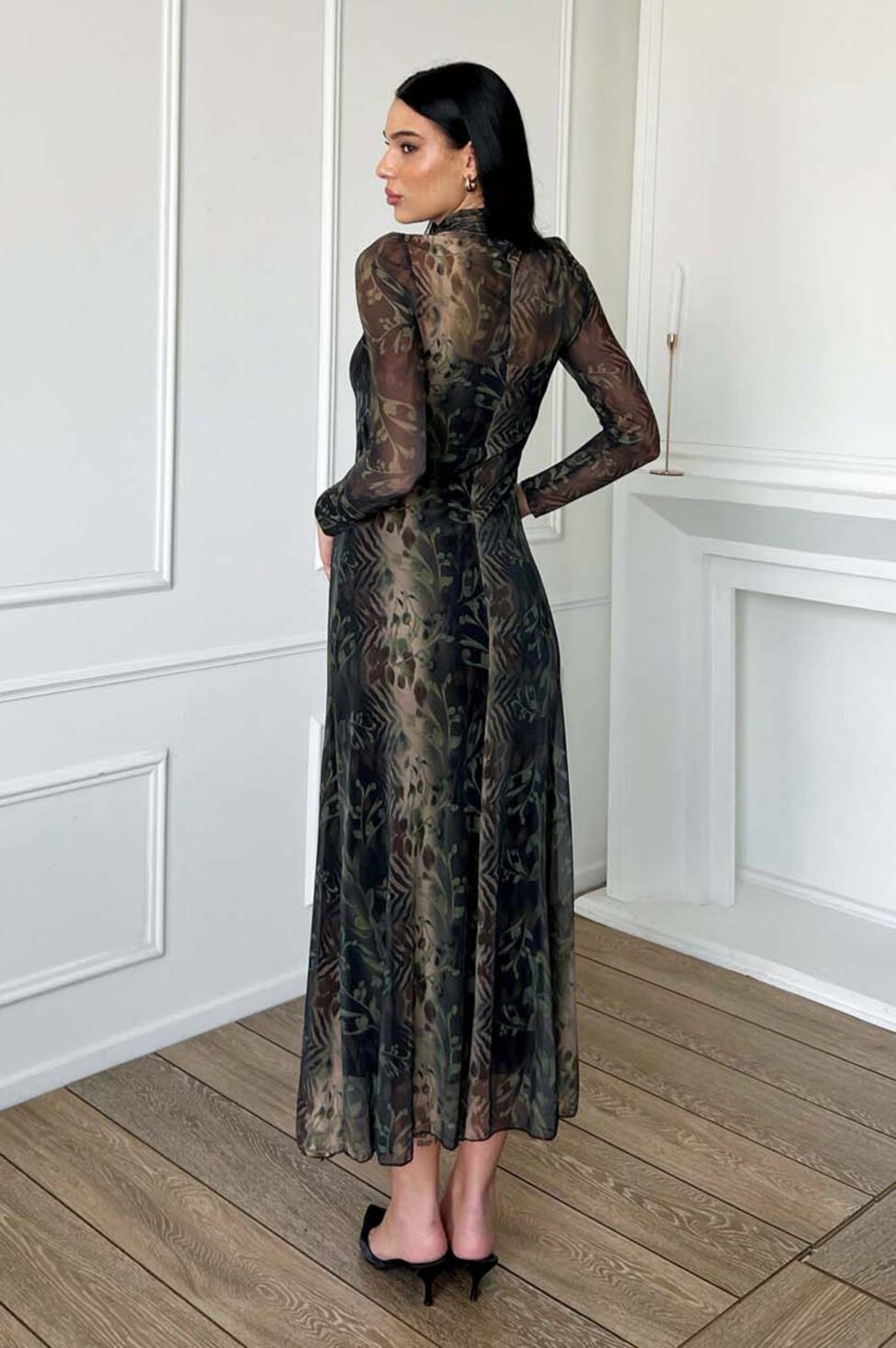 Nectarine φόρεμα πράσινο - Image 3