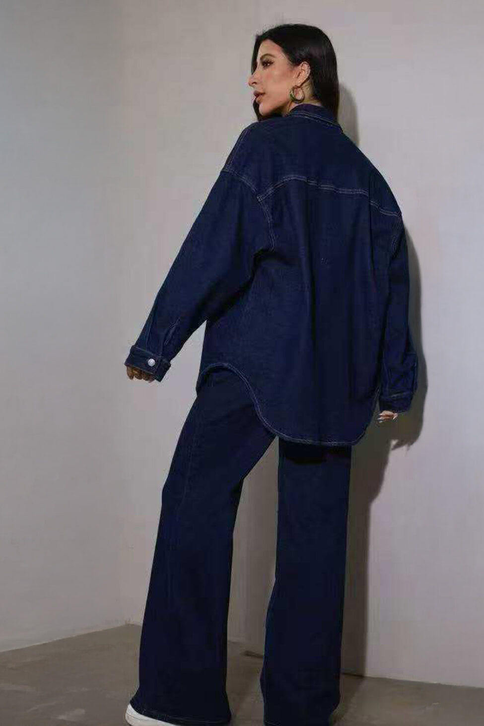 Nedda τζιν πουκάμισο μπλε - Image 2