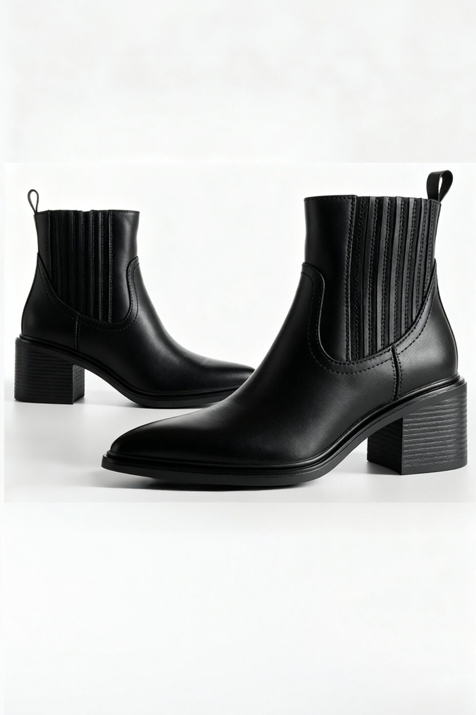 Parker μποτάκια μαύρο - Image 2