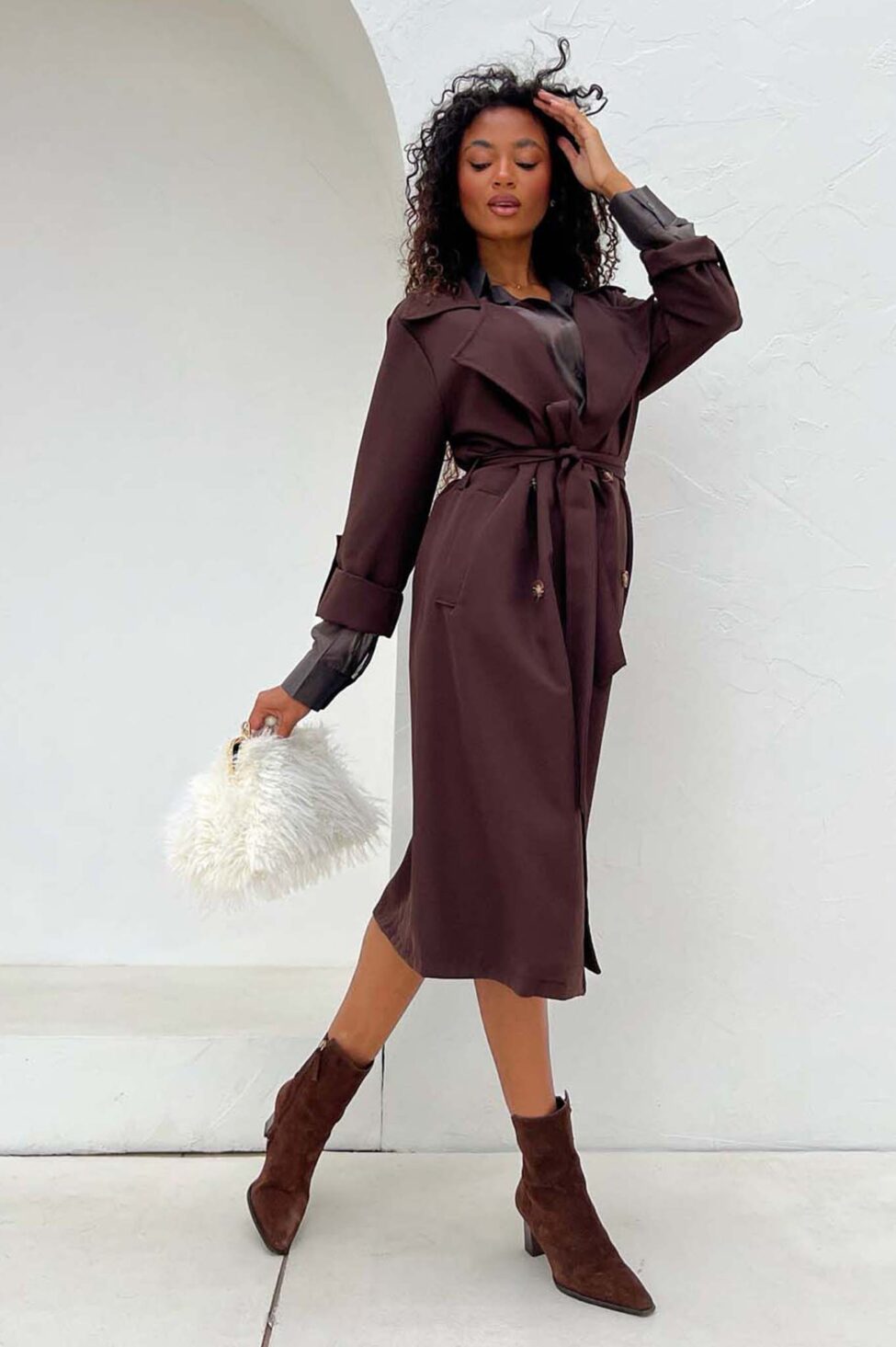 Pumped καμπαρντίνα καφέ - Image 3