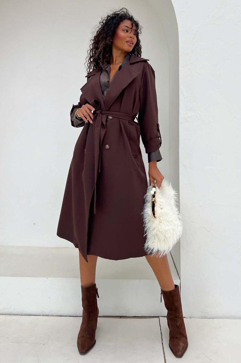 Pumped καμπαρντίνα καφέ - Image 4