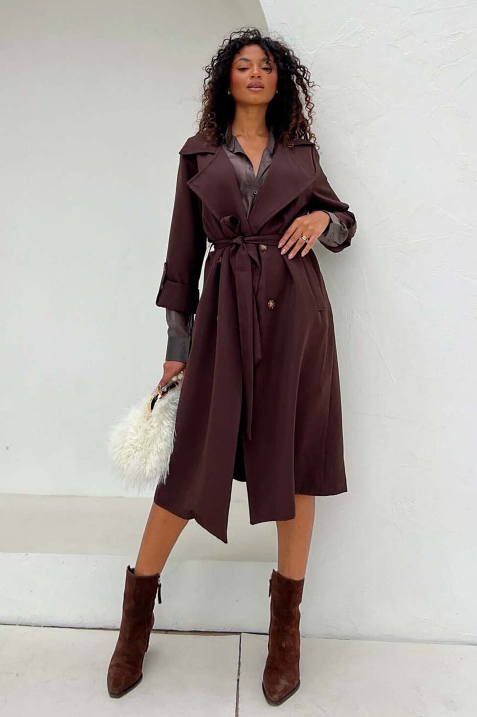 Pumped καμπαρντίνα καφέ - Image 5