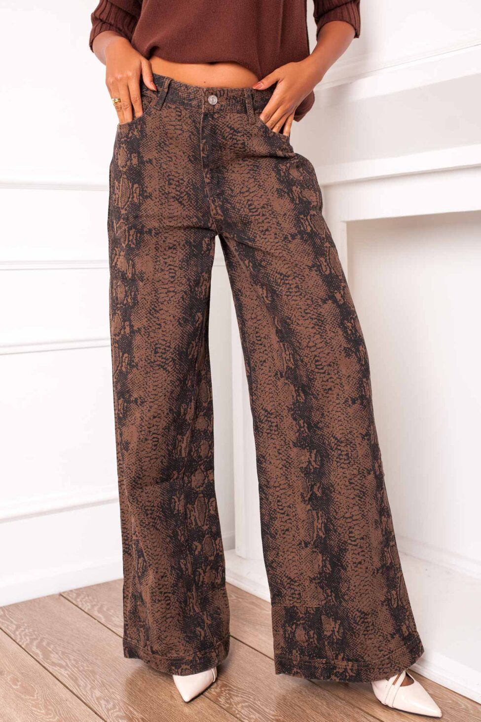 Python τζιν παντελόνι snake - Image 2