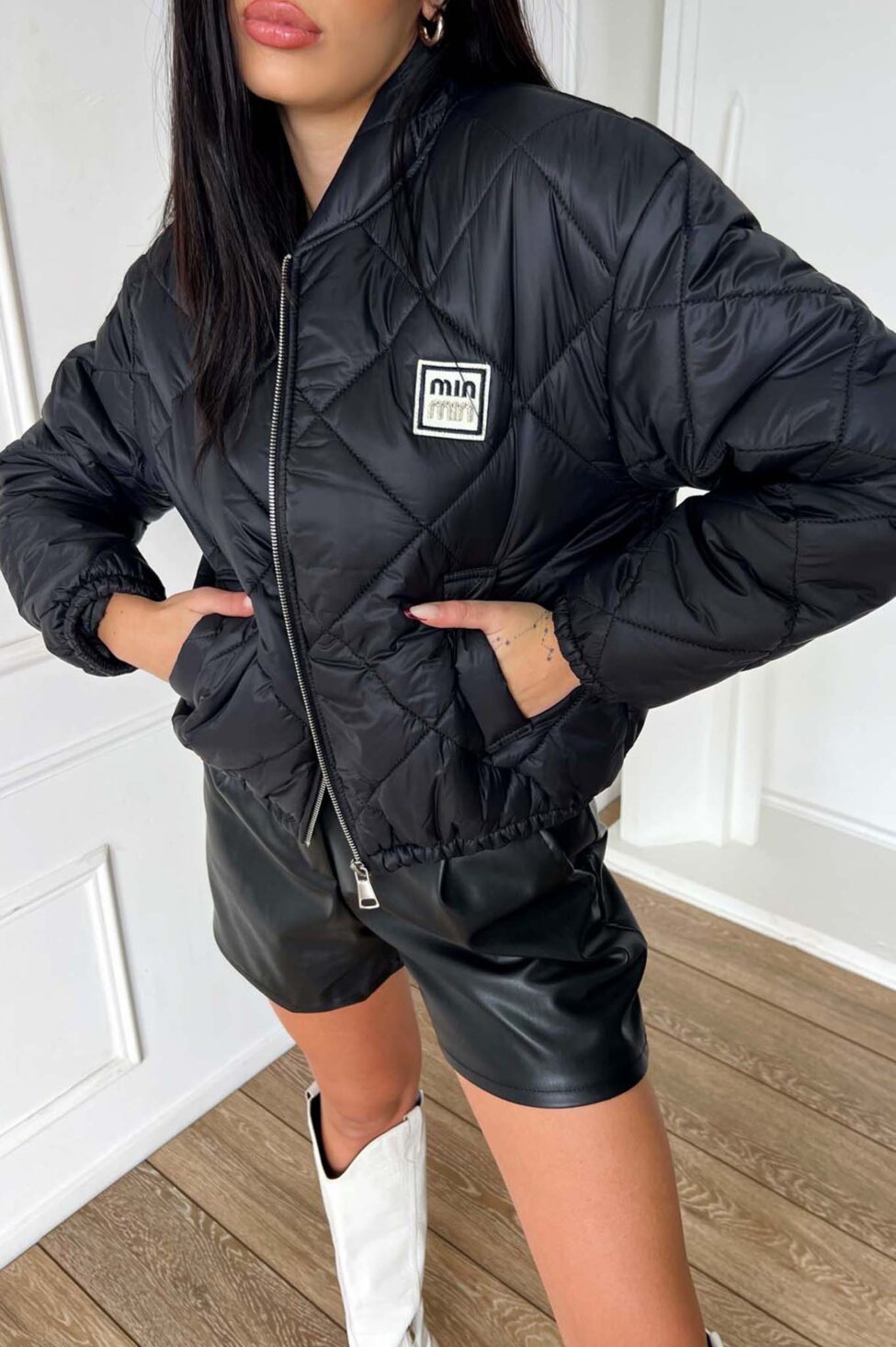 Raine μπουφάν μαύρο - Image 2