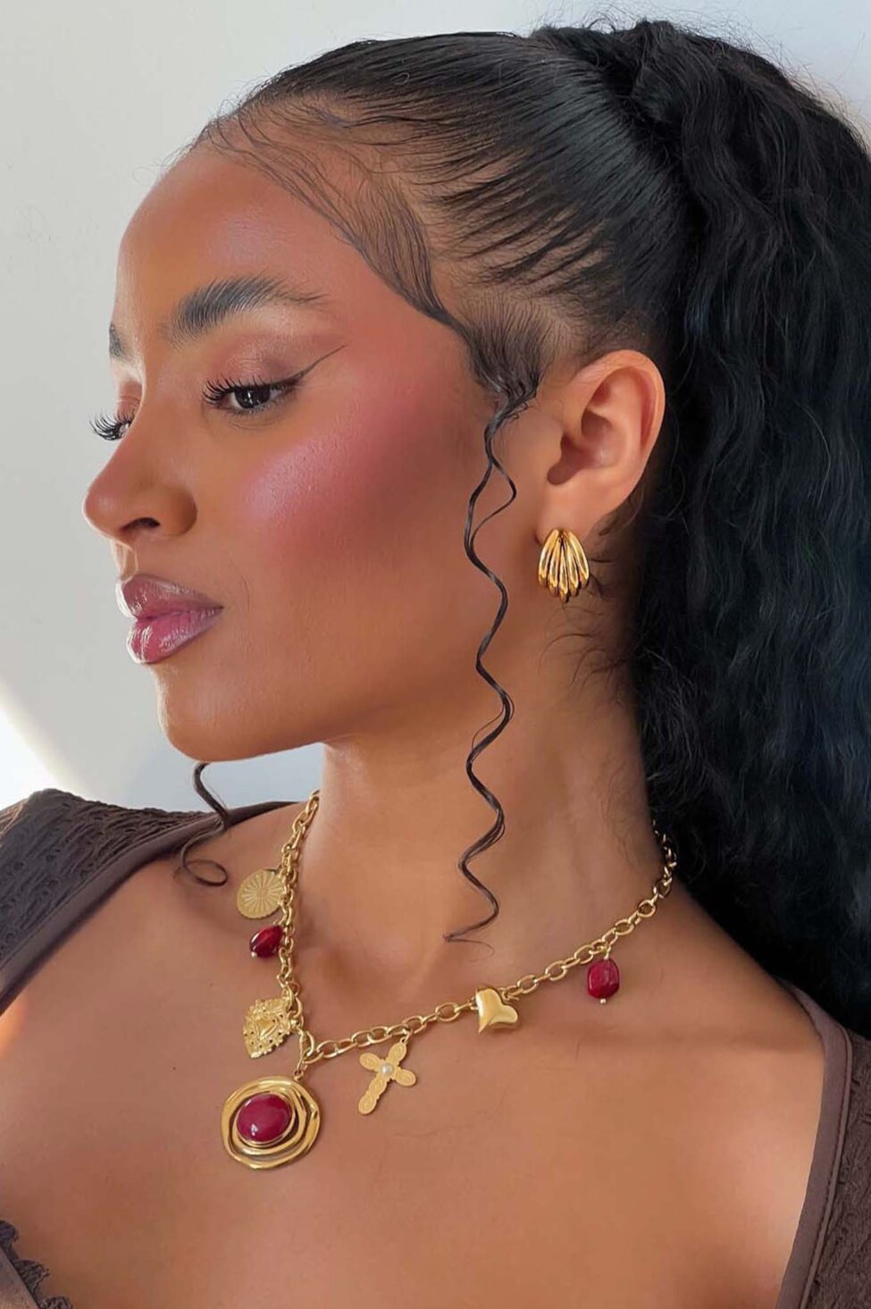 Redmi κολιέ χρυσό - Image 3