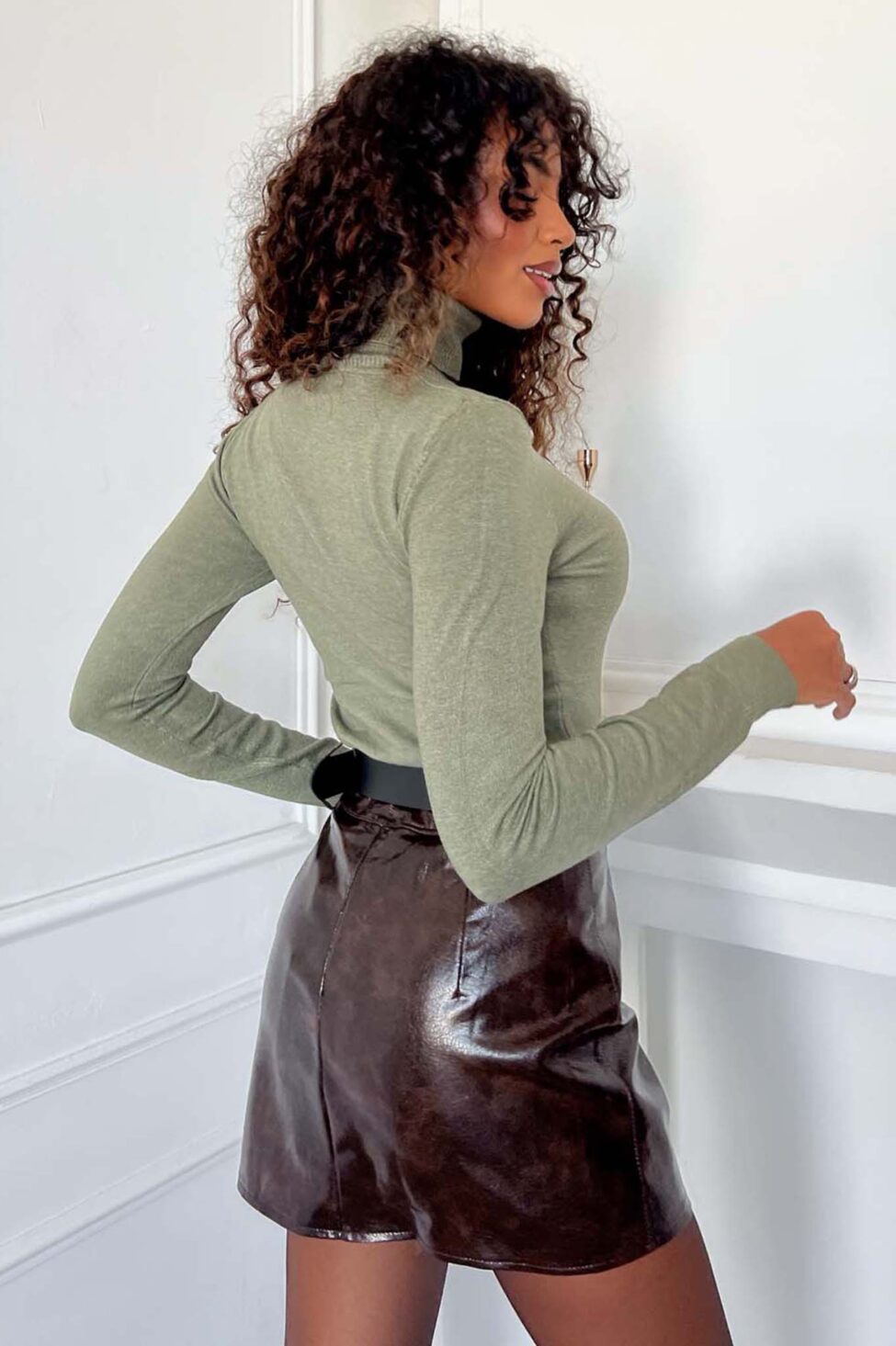 Snoopy μπλούζα ριπ φυστικί - Image 2