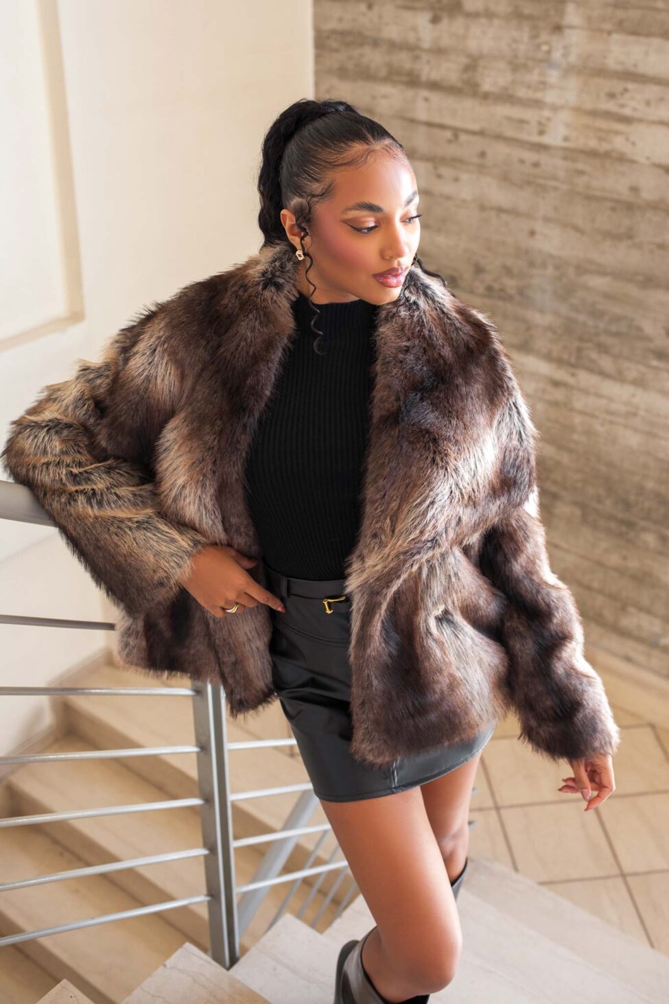 Zolan γούνα καφέ - Image 2