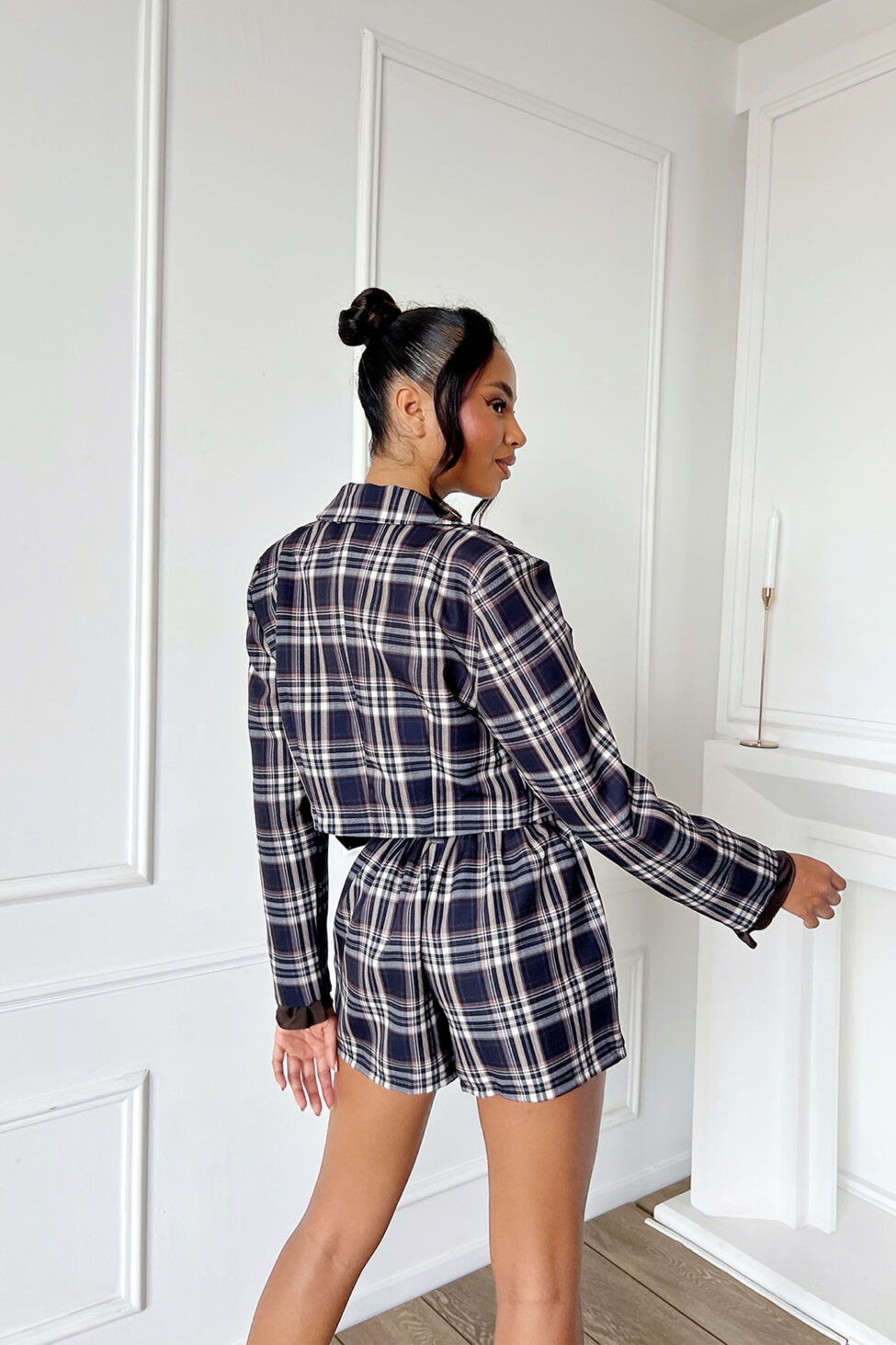 Alfeo σετ σακάκι - σορτς με ζώνη μπλε - Image 4