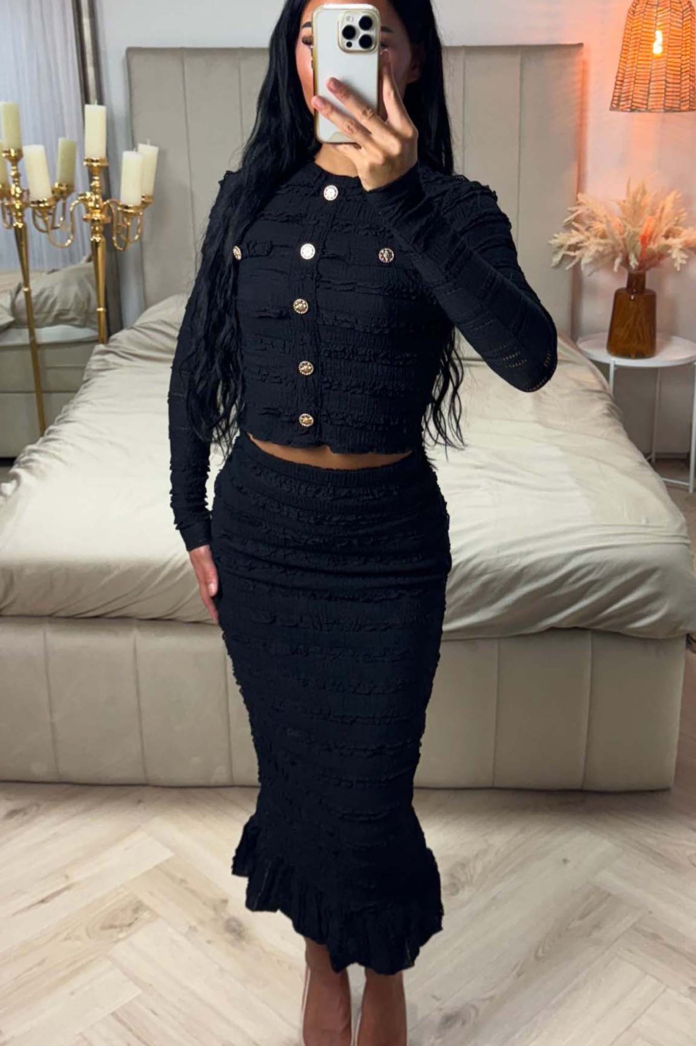 Alyssa σετ μαύρο Alyssa σετ μαύρο - Image 1