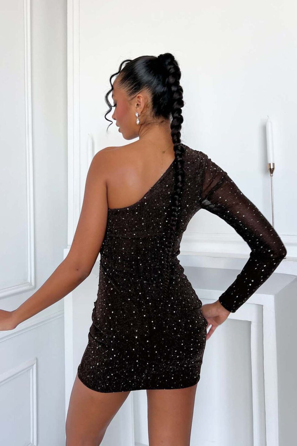 Atalaya Mini Φόρεμα καφέ - Image 2