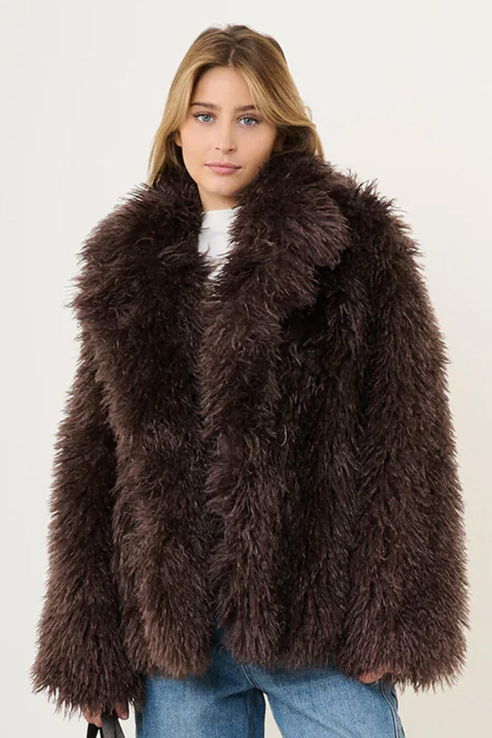 Cremora γούνα καφέ - Image 2