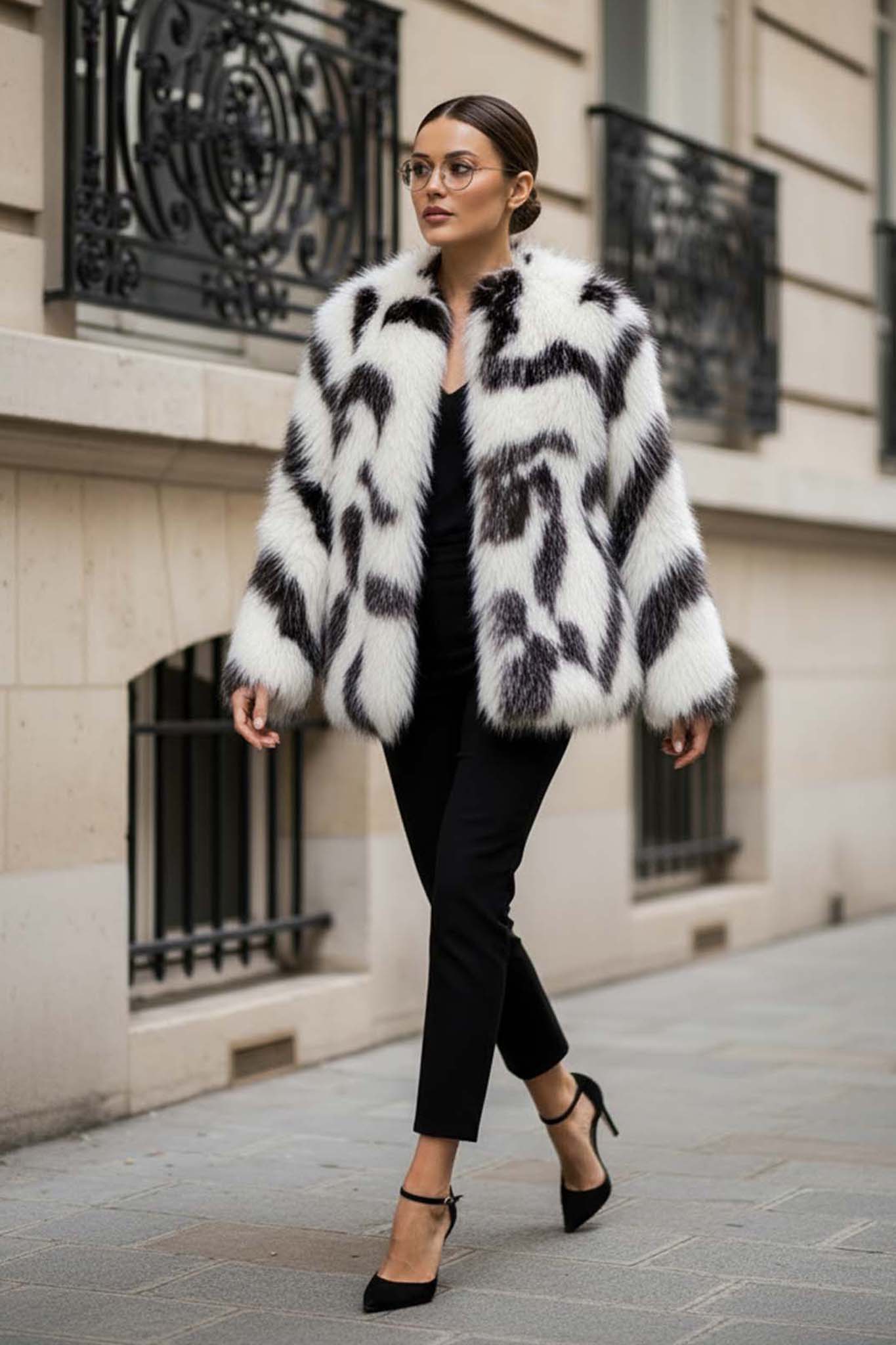 Cruela γούνα λευκό Cruela γούνα λευκό - Image 1