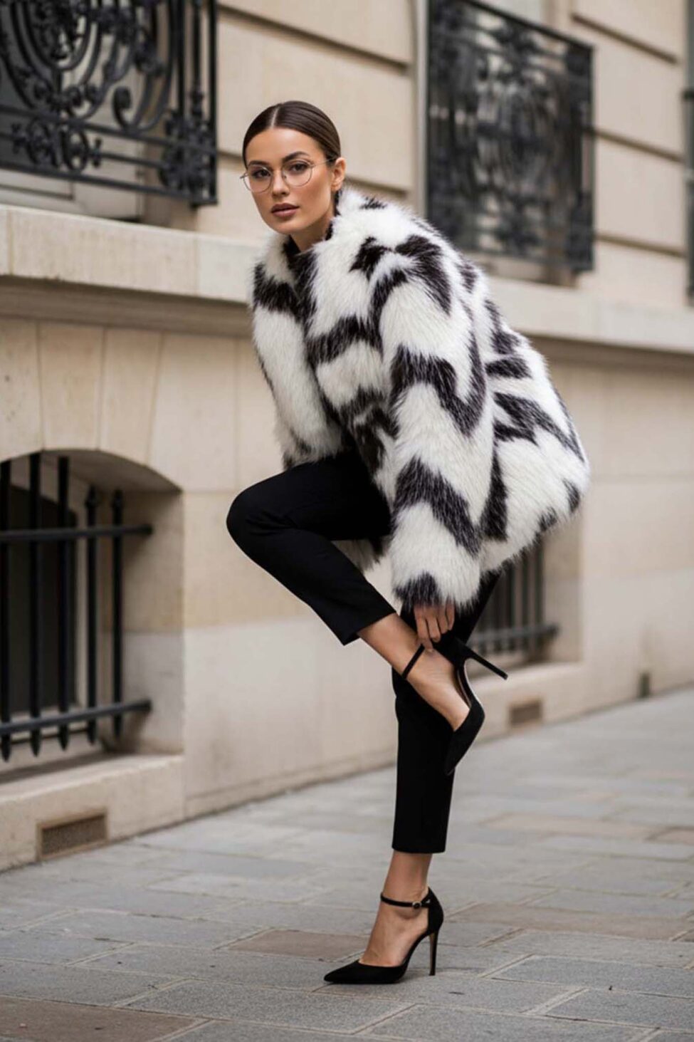 Cruela γούνα λευκό - Image 2