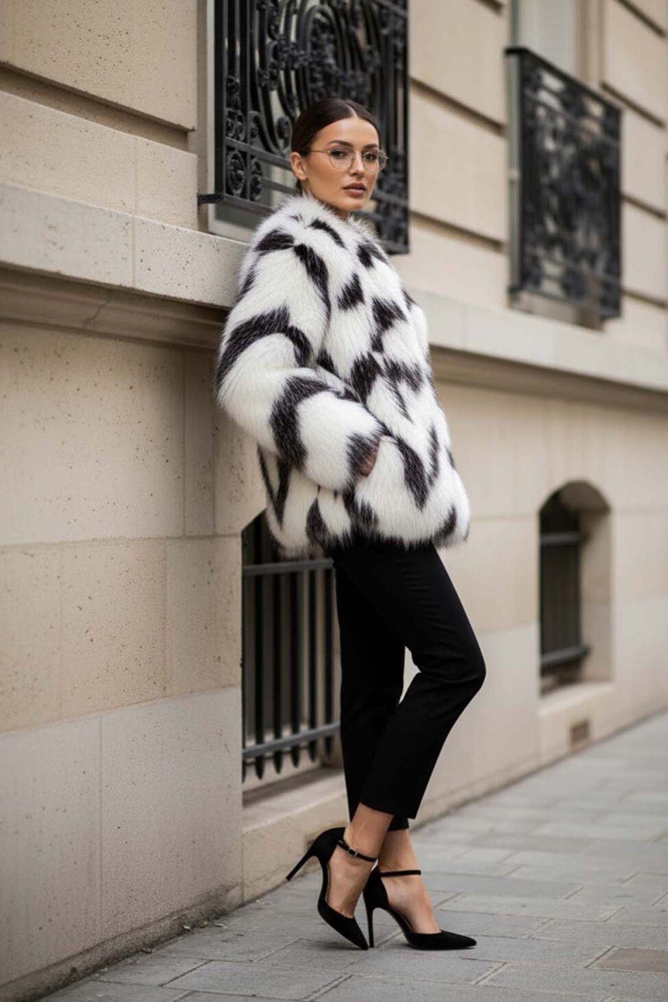 Cruela γούνα λευκό - Image 3