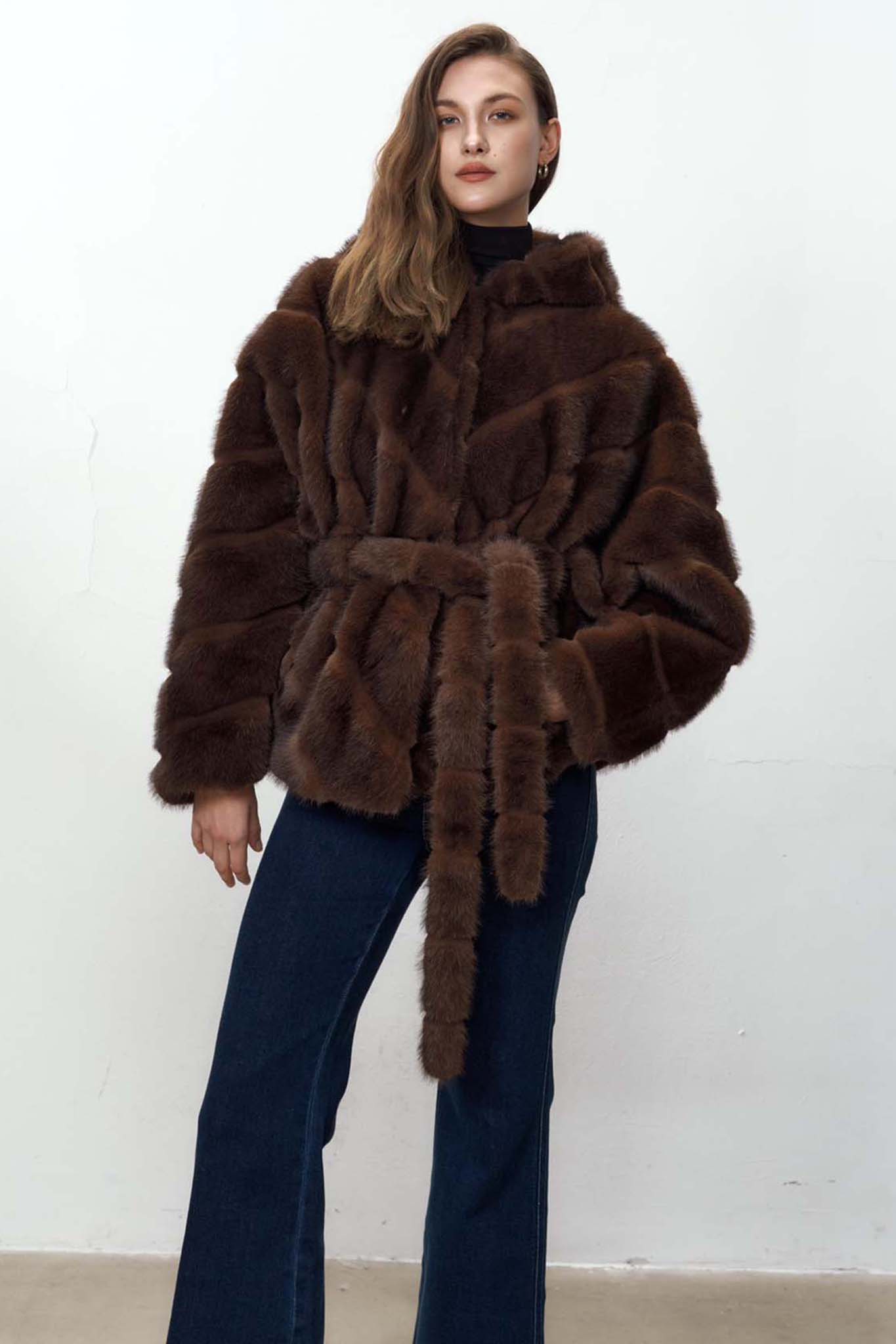 Eclissa Οικολογική Γούνα καφέ Eclissa Οικολογική Γούνα καφέ - Image 1