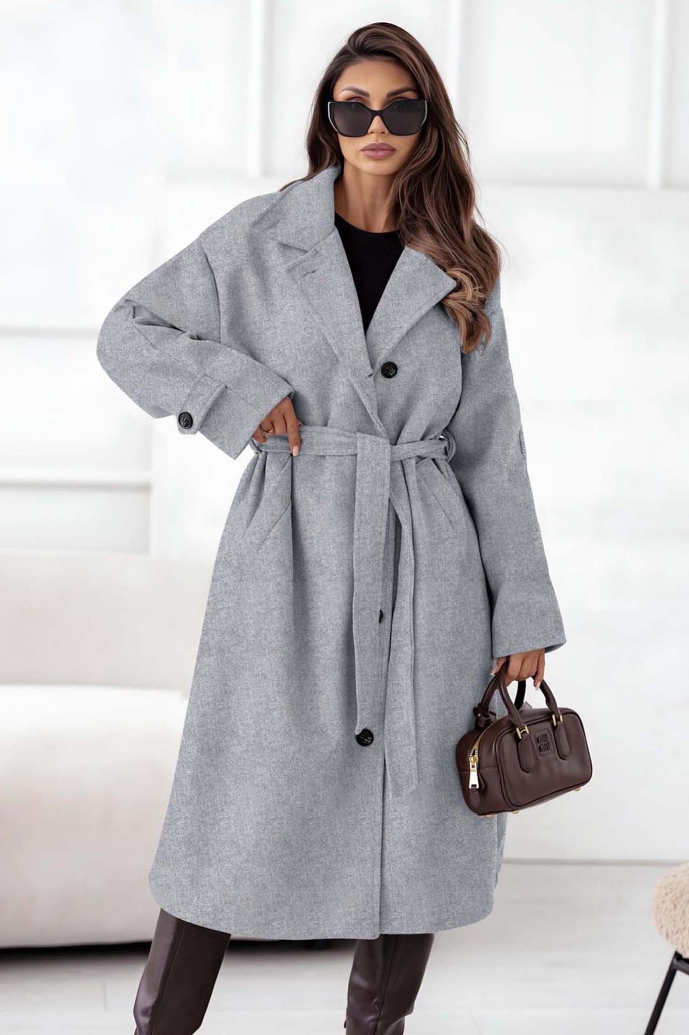 Evera Παλτό γκρι Evera Παλτό γκρι - Image 1