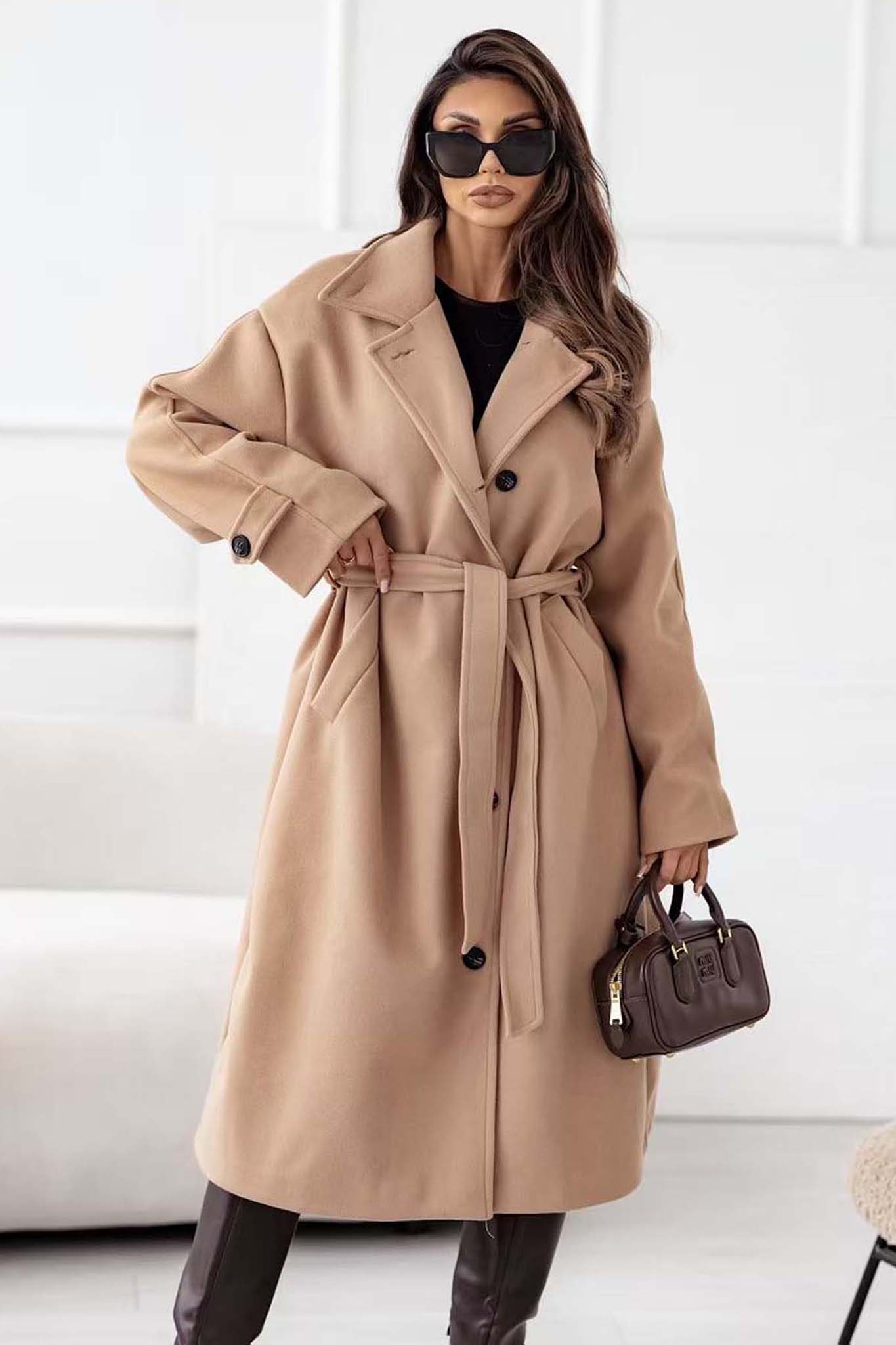 Evera Παλτό μπεζ Evera Παλτό μπεζ - Image 1