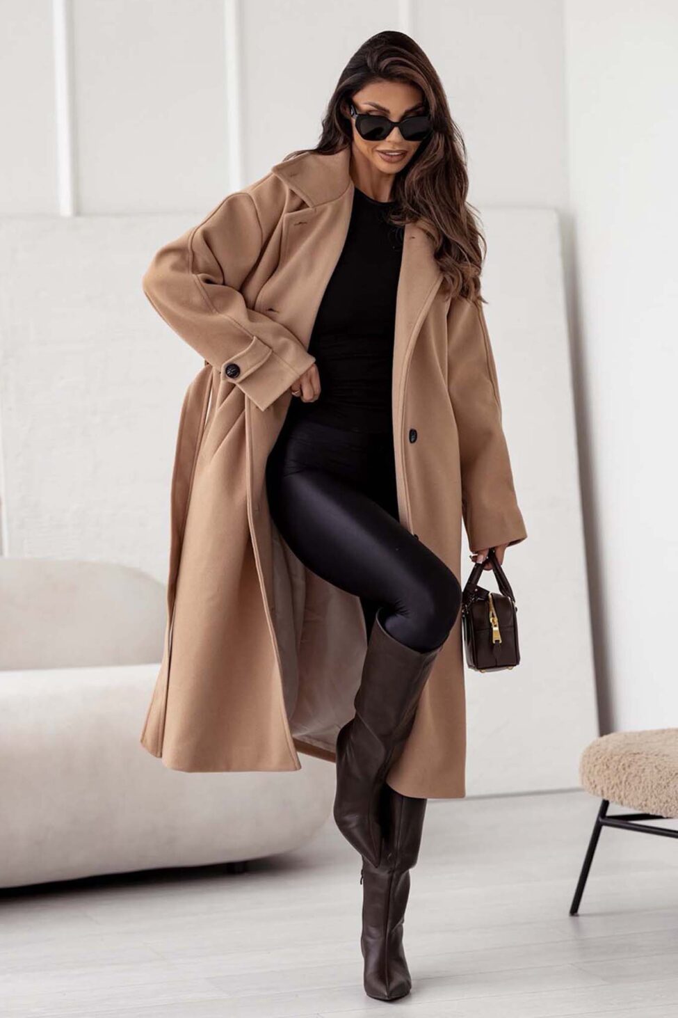 Evera Παλτό μπεζ - Image 2