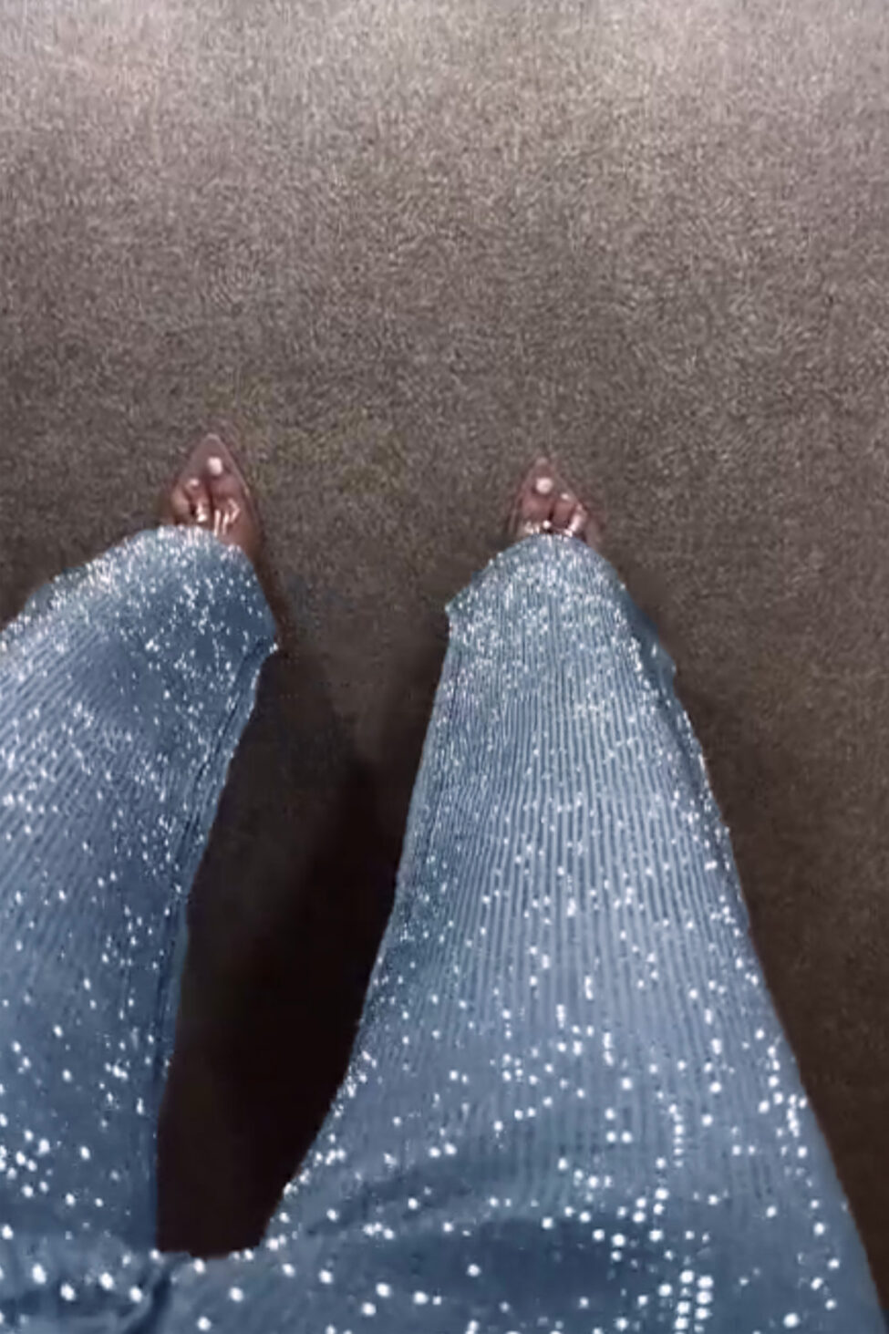 Gorgeous τζιν με strass μπλε - Image 2