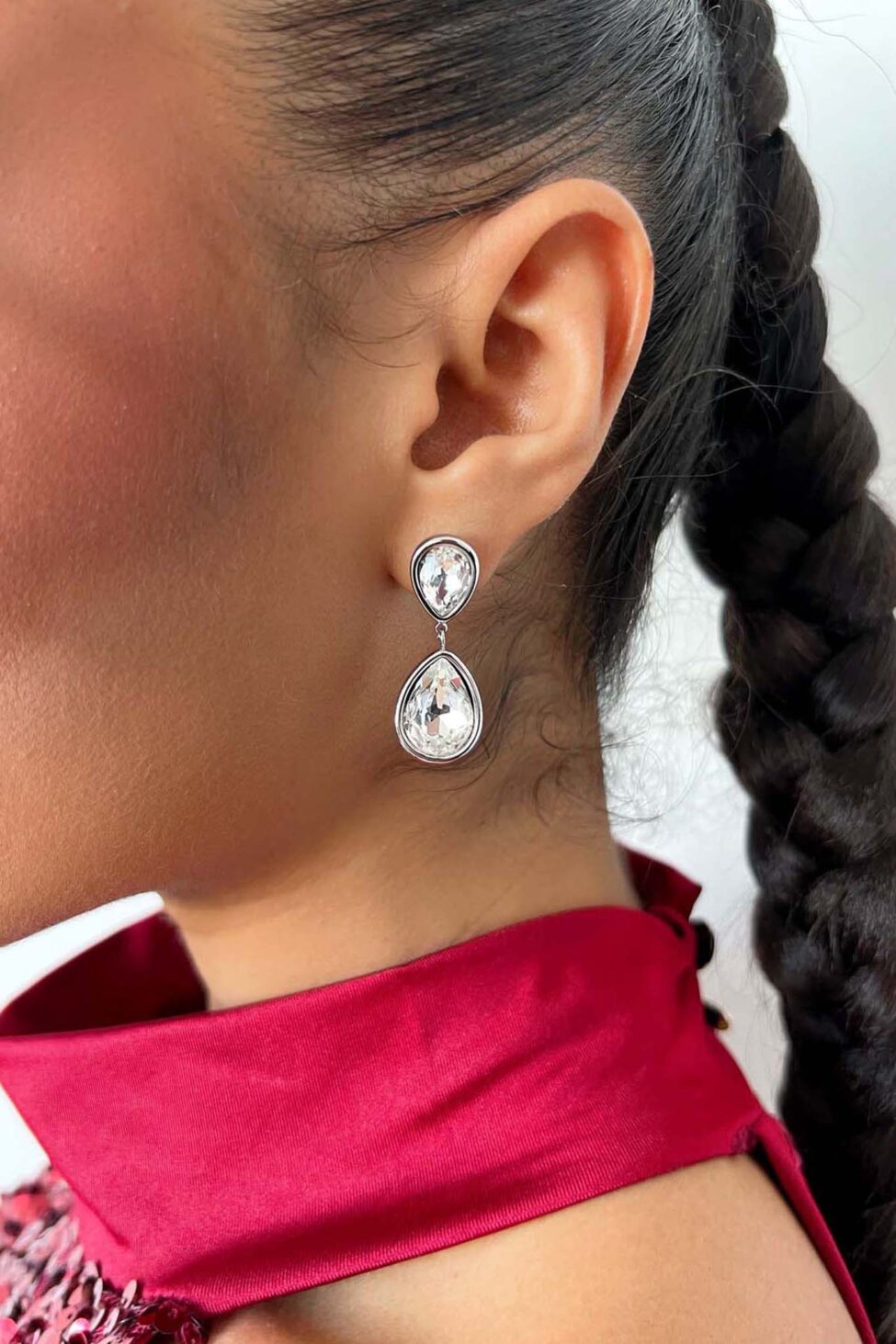 Irime σκουλαρίκια ασημί - Image 2