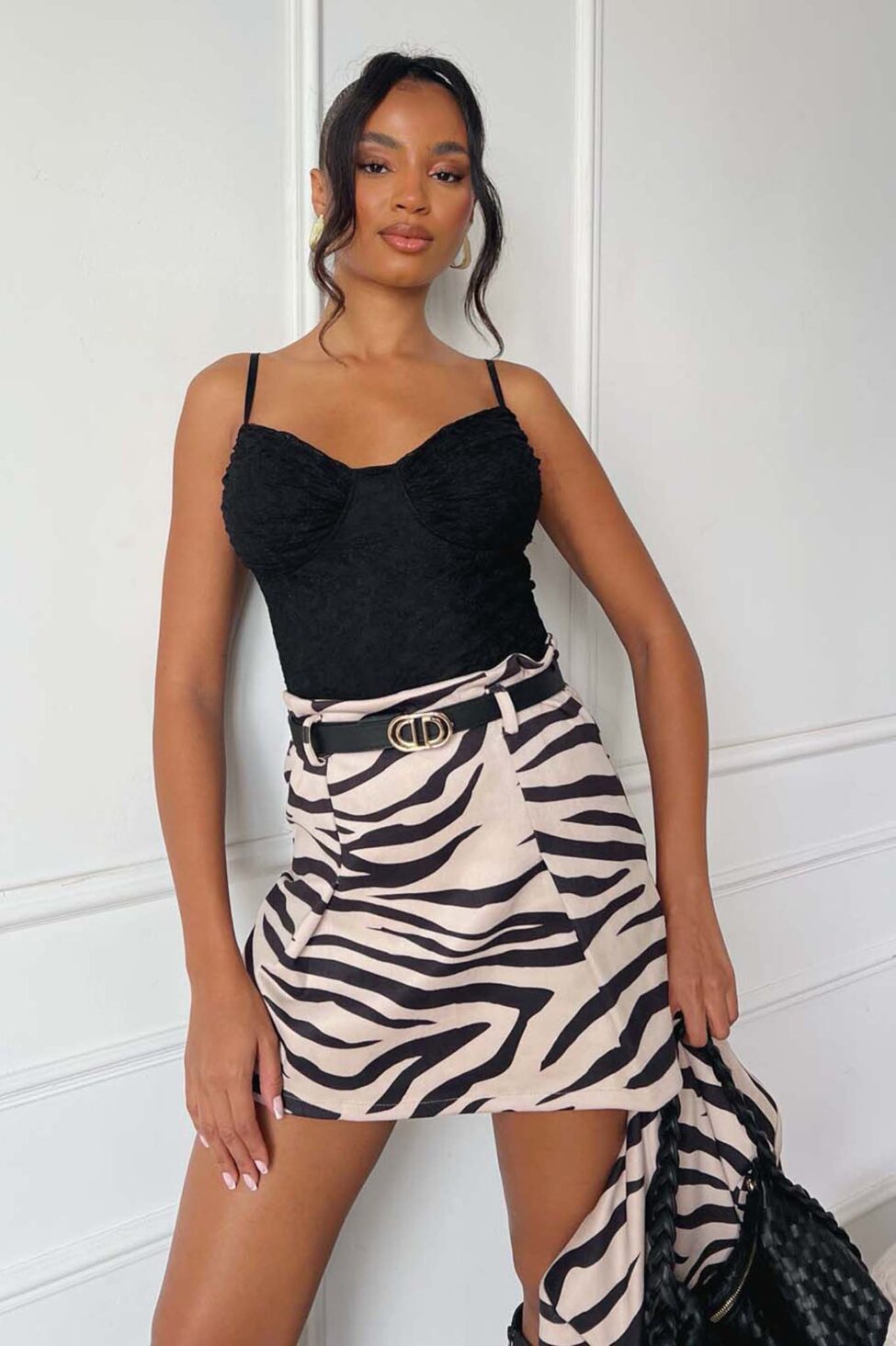 Jalapeno σετ σακάκι σορτς zebra - Image 7