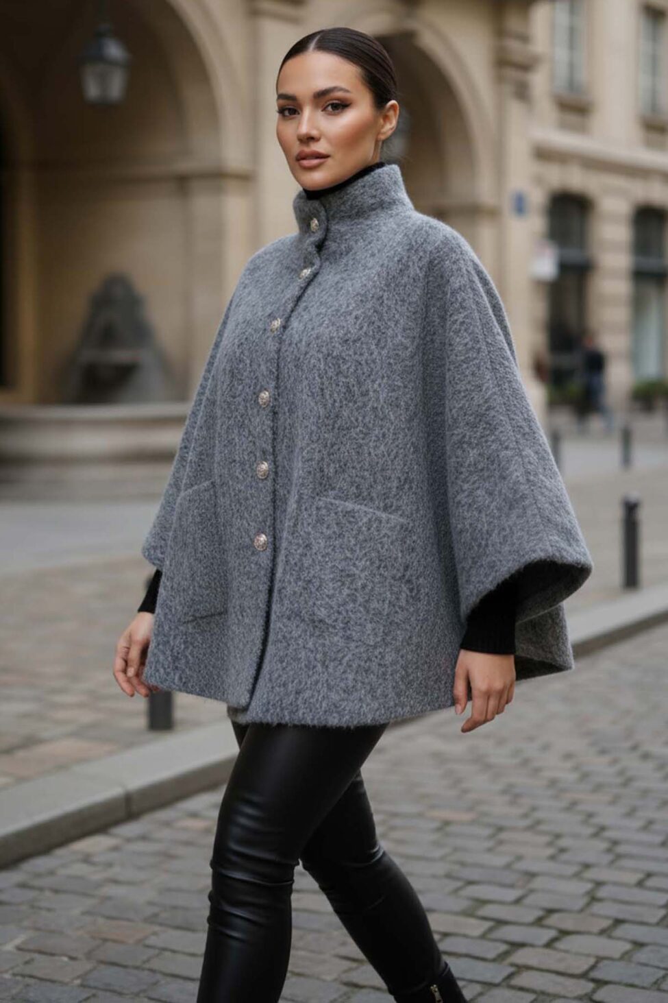 Kapono παλτό γκρι - Image 2